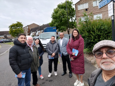 Campaigning in Feltham and Heston