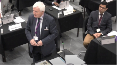 Cllr Gerald McGregor (Leader of the Conservative Group) [Right] and Cllr Kuldeep Tak (Conservative Deputy Leader and Feltham North Councillor) [Left].